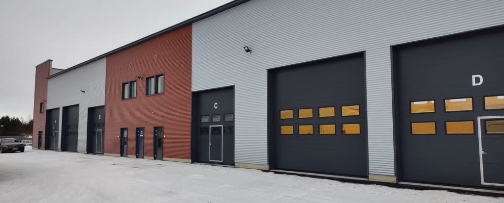 hallit ja tuotantotilat